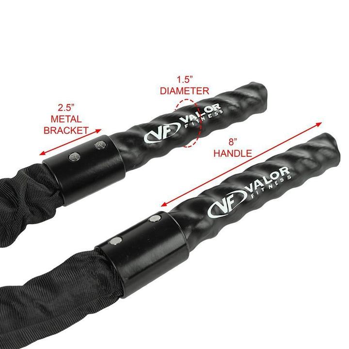 Battle Rope with Protective Sheath - 40 Feet