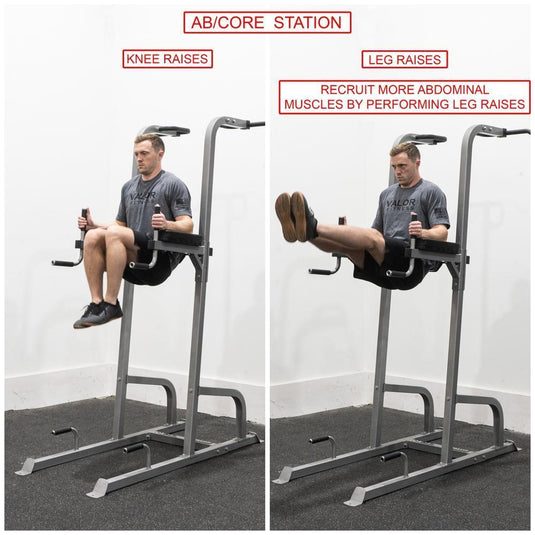 Valor Fitness CA-16, Vertical Knee Raise