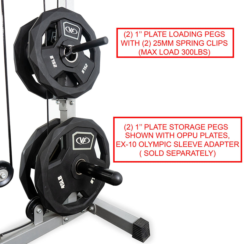 Load image into Gallery viewer, CB-12, Lat Pull Down, Seated Crunch, Upright Row Machine

