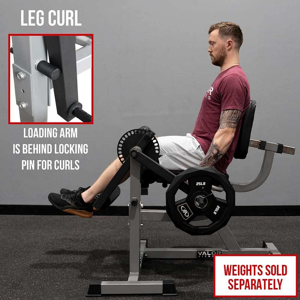 Adjustable Leg Extension - Curl Machine