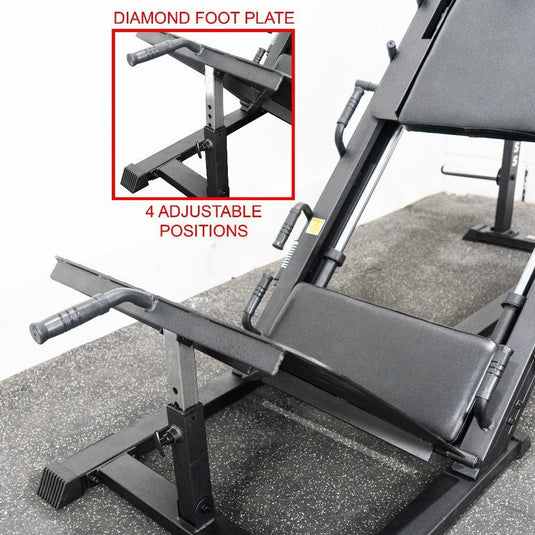 Hack Squat Leg Press Machine - Ultimate Lower Body Workout