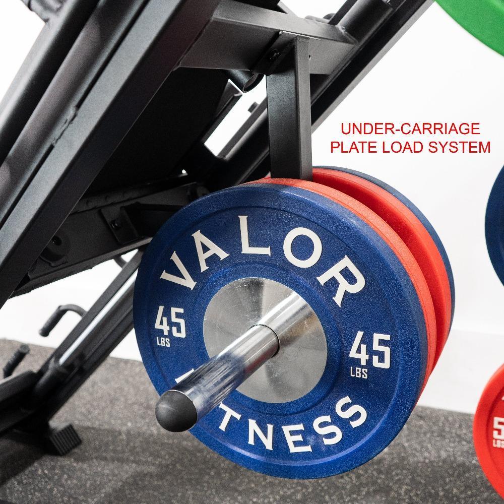 Valor Fitness CC-70, Leg Press Hack Squat Combo Machine