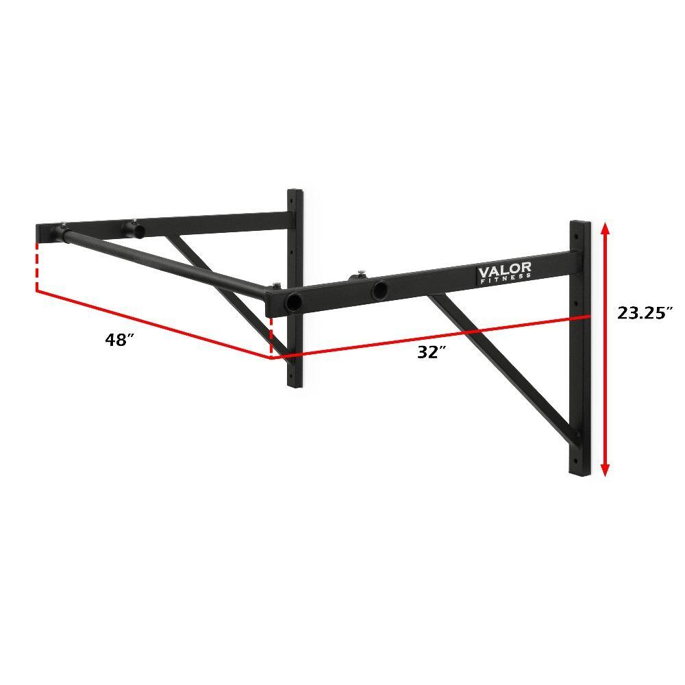 Valor Fitness CHN-3, Straight Bar Chin Up Bar