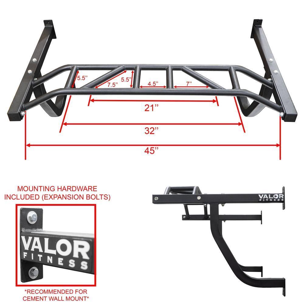 Valor Fitness CHN-UP, Multi Grip Chin Up/Pull Up Bar