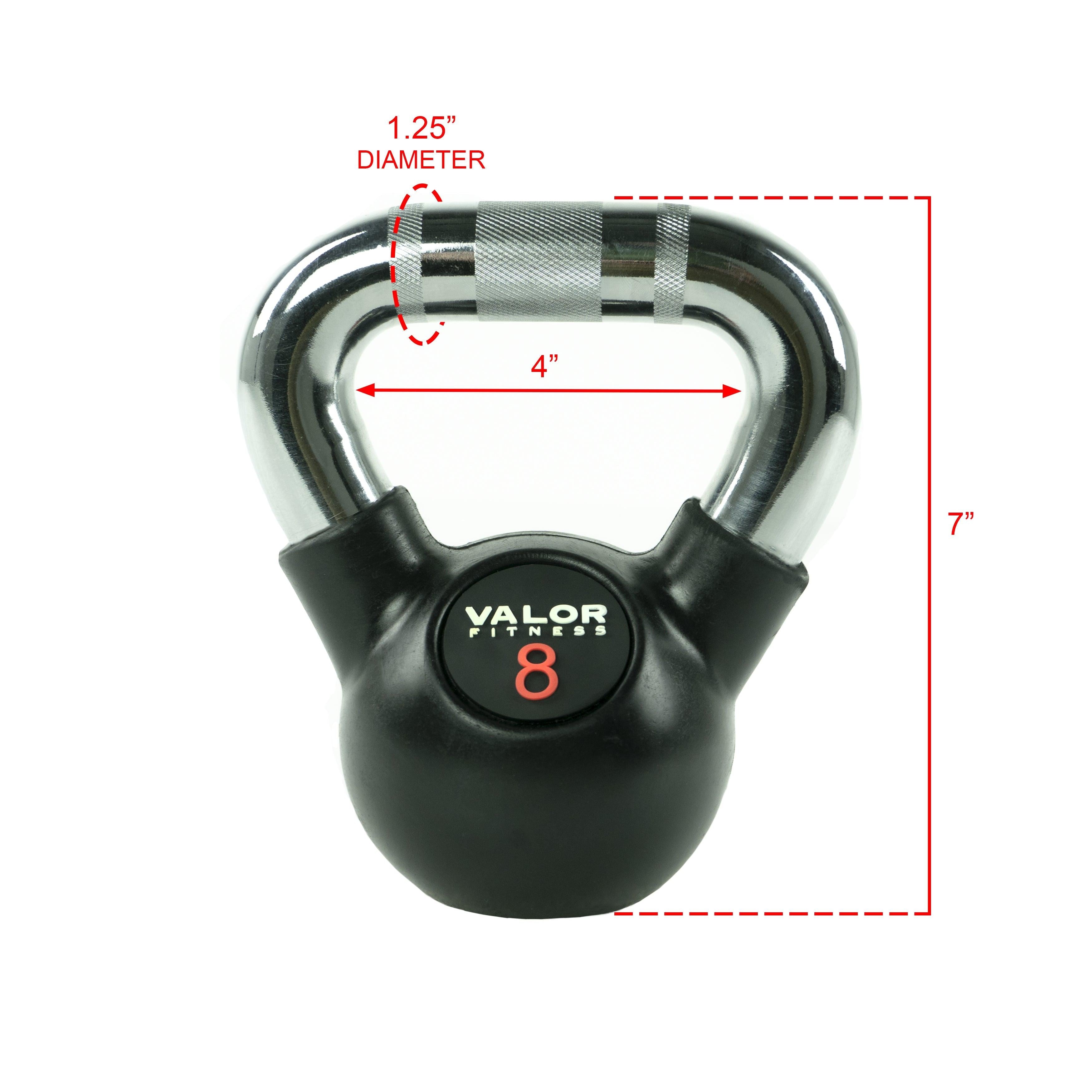 Kettlebell 8lb fashion set workout fitness black