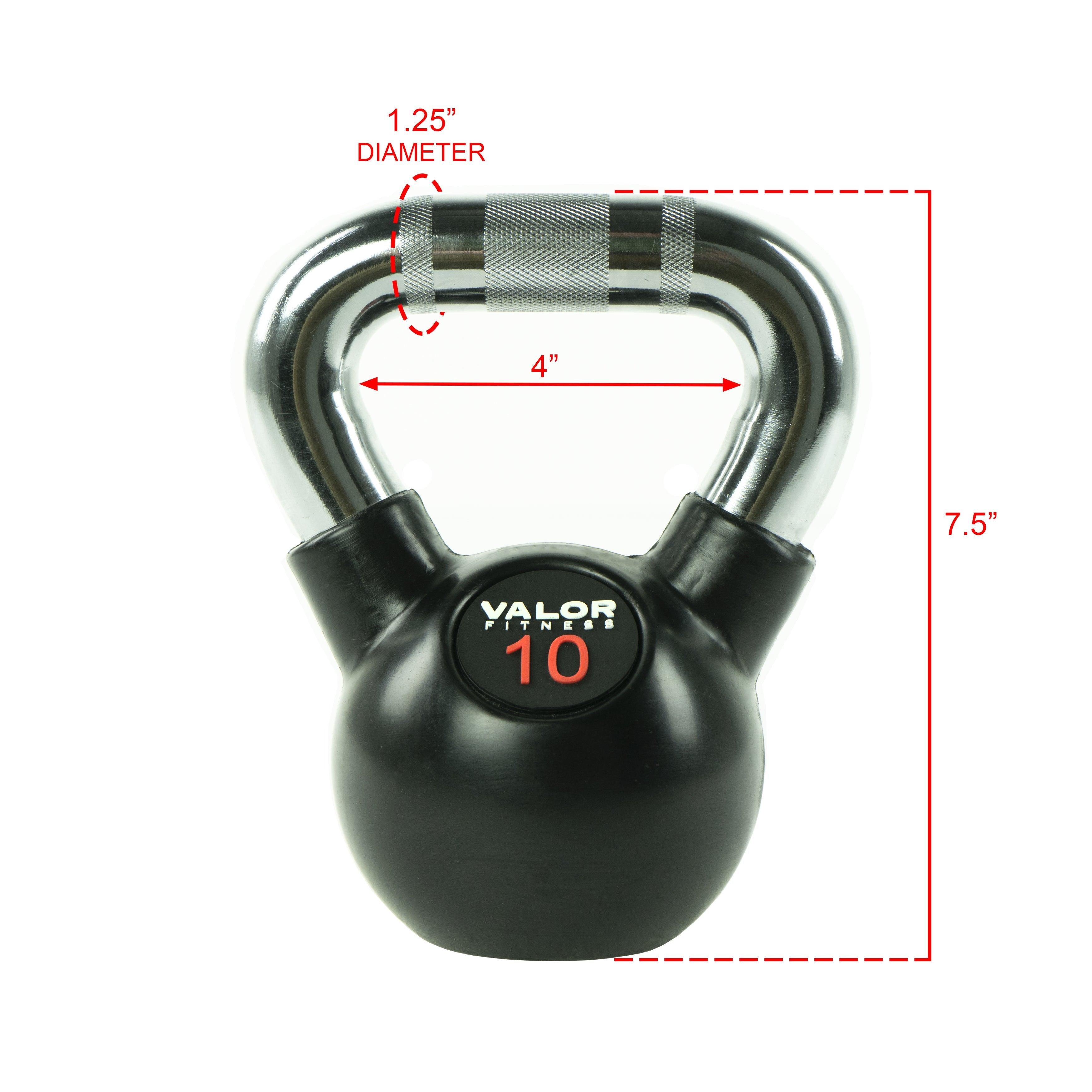 Chrome-Handled Kettlebells – Valor Fitness