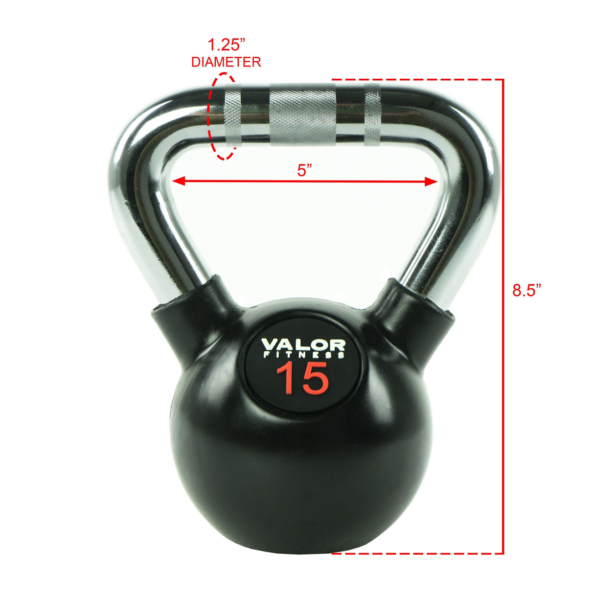 Valor Fitness CKB, Chrome Kettlebells