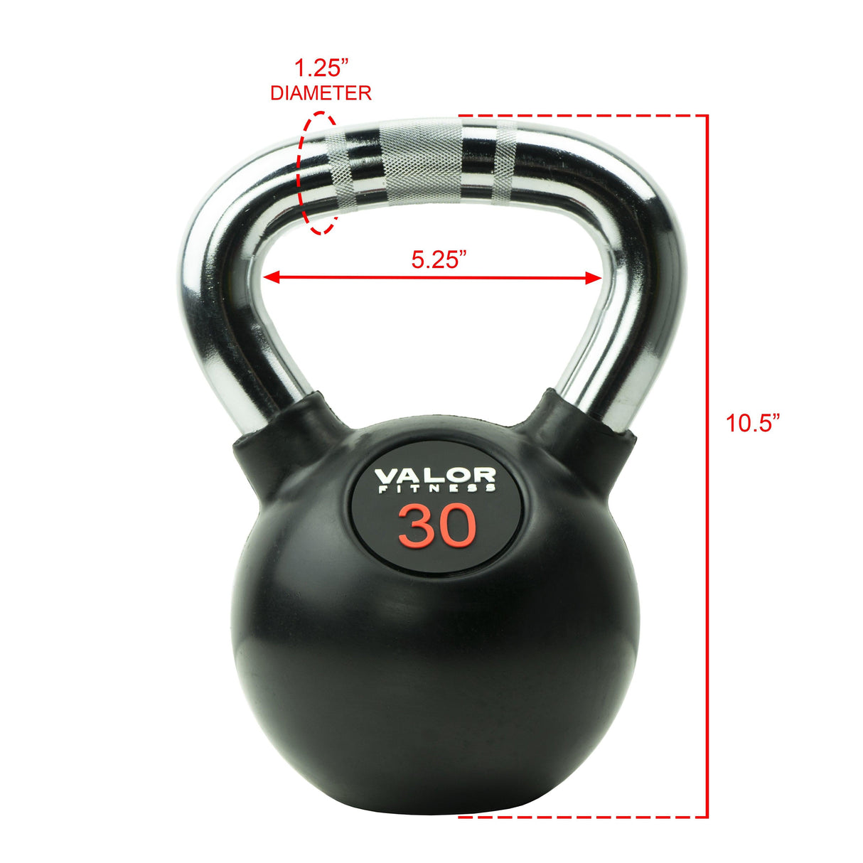 Valor Fitness CKB, Chrome Kettlebells