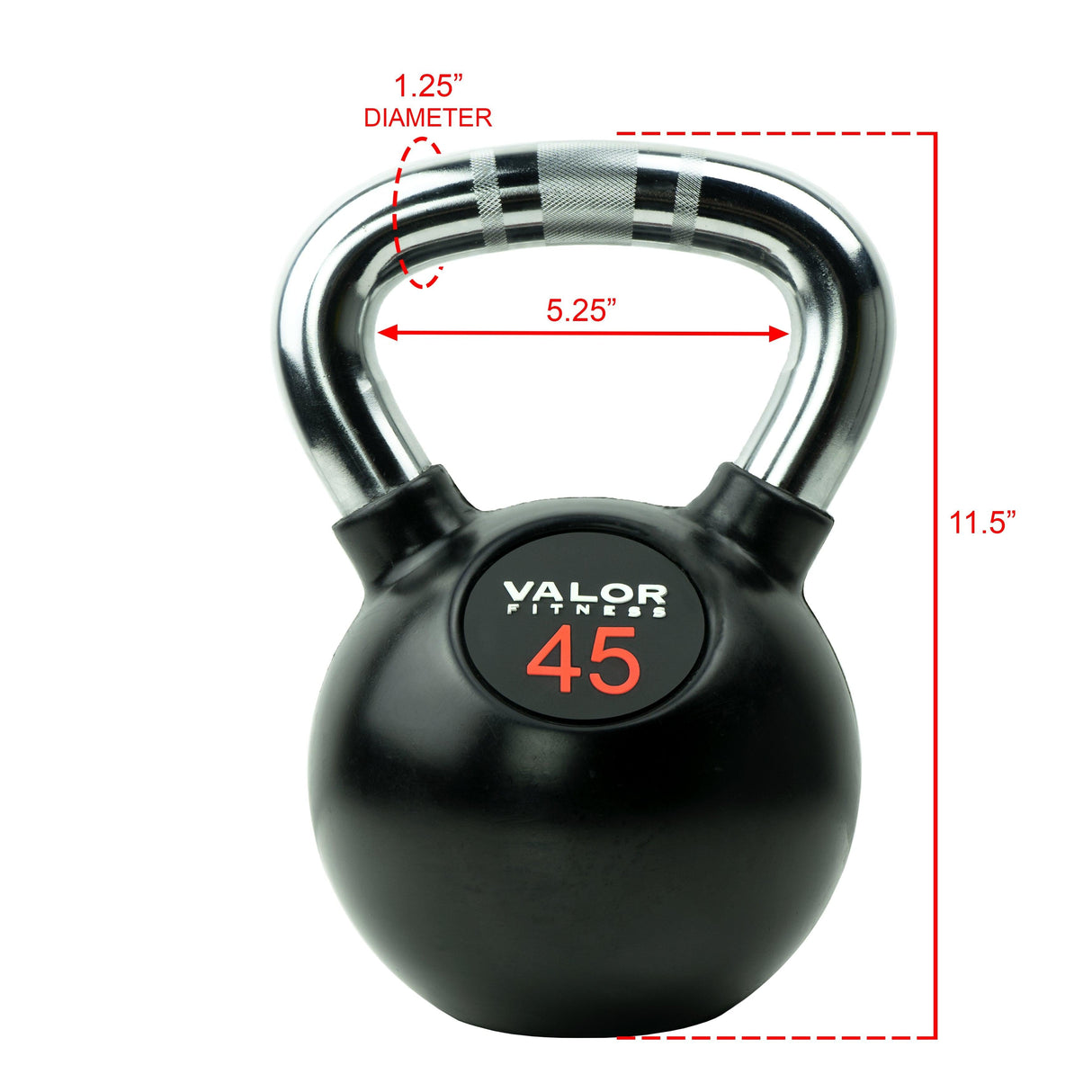 Valor Fitness CKB, Chrome Kettlebells