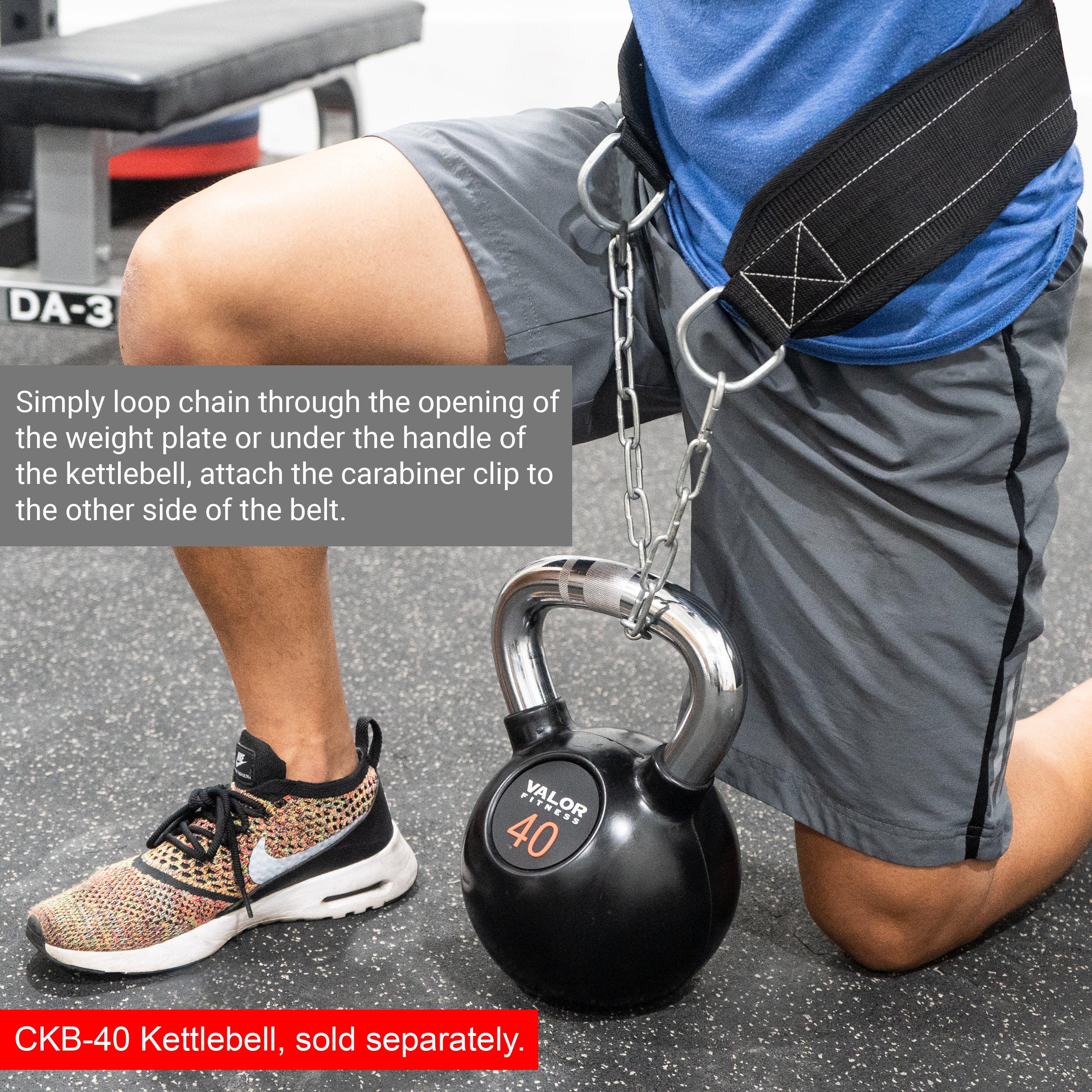 Weighted Dip Belt With Chain - Perfect For Pull Ups, Dips & Strength Training