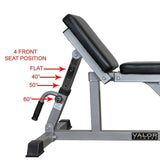 Valor Fitness DD-21, Adjustable Weight Bench