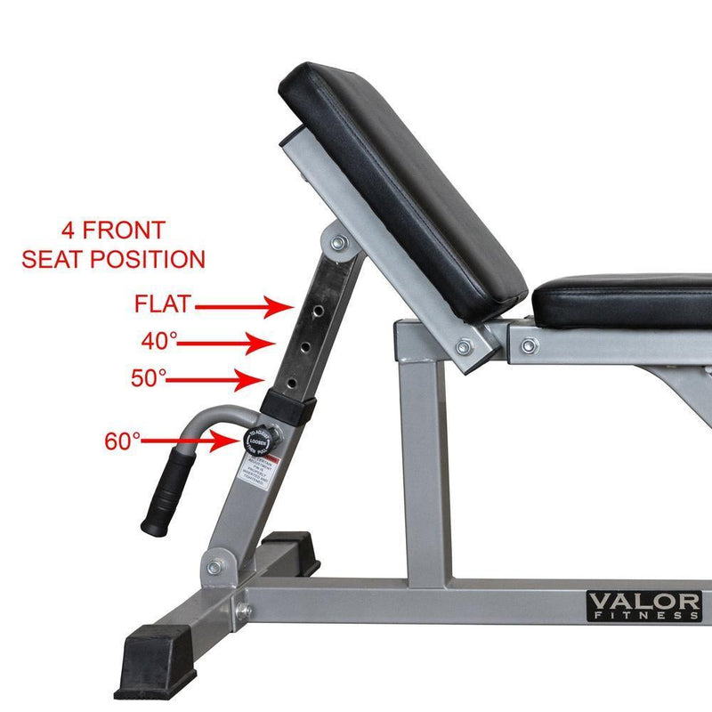 Load image into Gallery viewer, Valor Fitness DD-21, Adjustable Weight Bench
