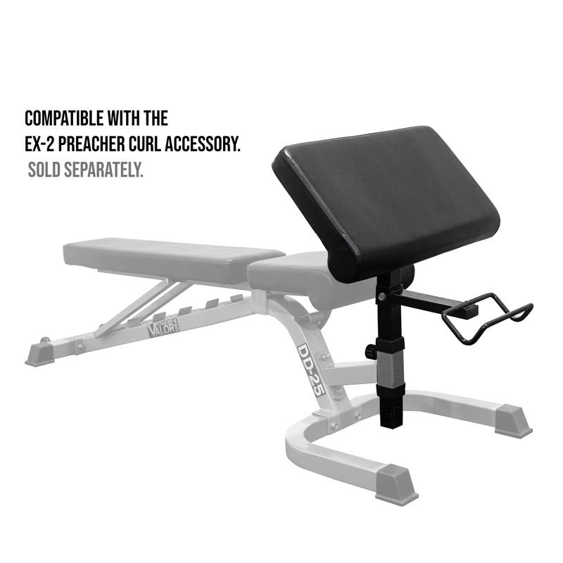Load image into Gallery viewer, DD-25, Adjustable Weight Bench
