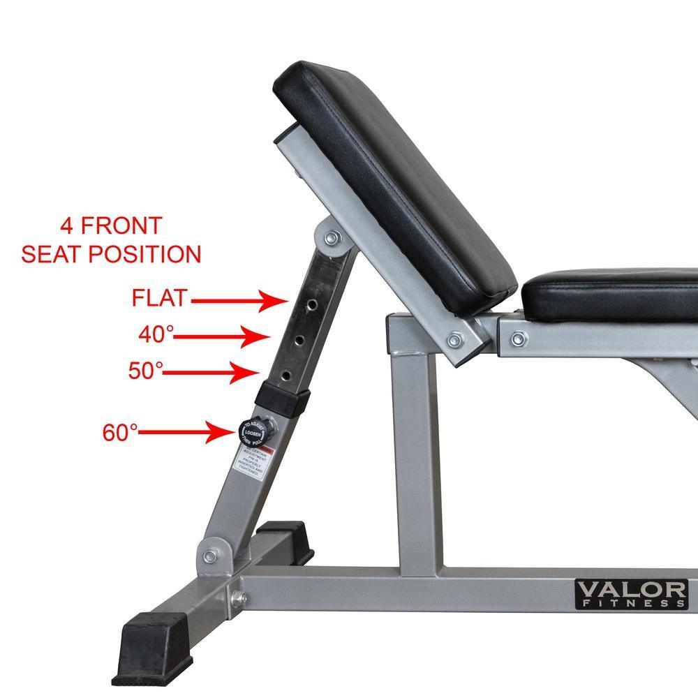 Valor Fitness DD-3 Adjustable Utility Bench