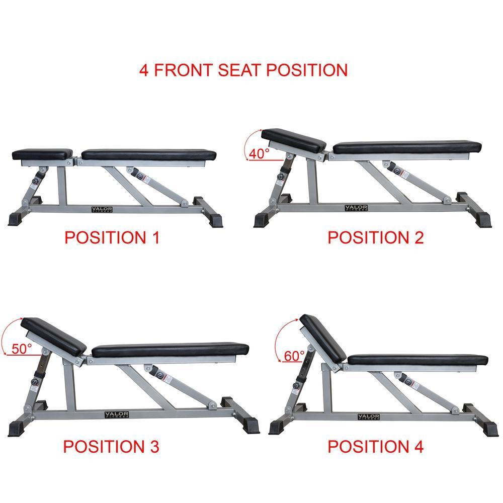 Valor Fitness DD-3 Adjustable Utility Bench