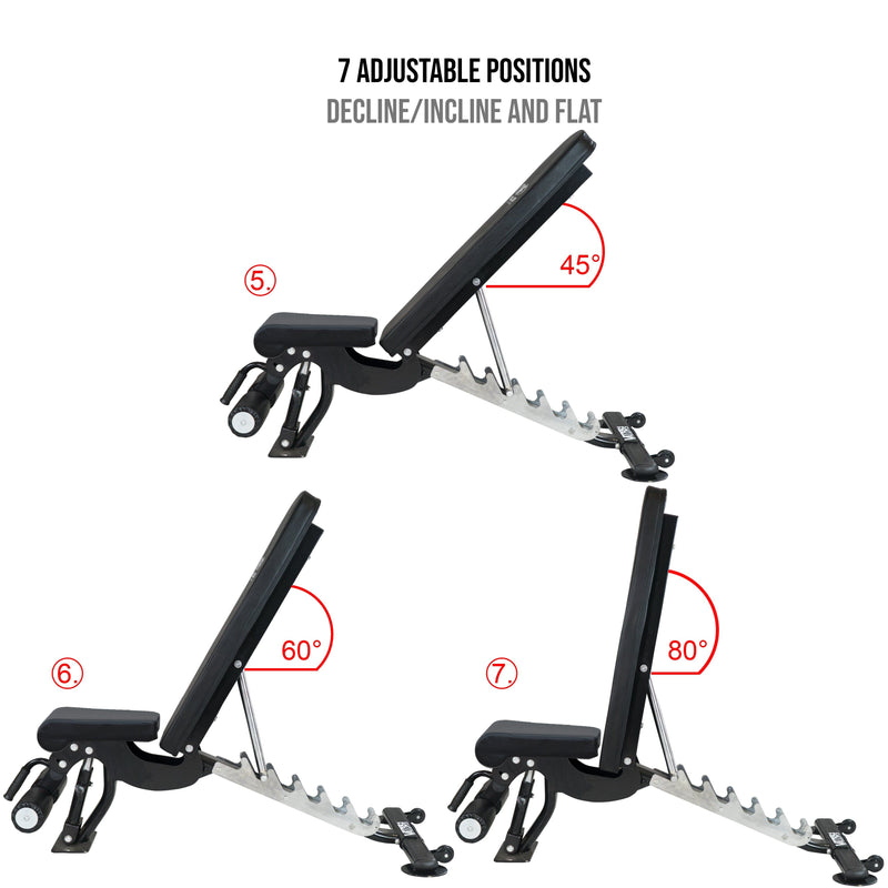 Load image into Gallery viewer, DD-40, Adjustable Weight Bench
