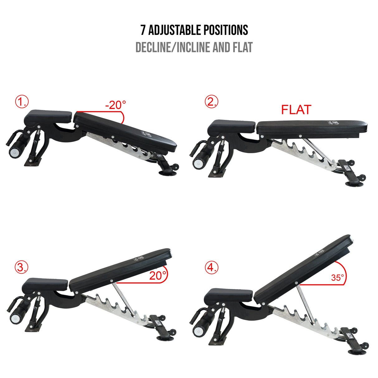 DD-40, Adjustable Weight Bench