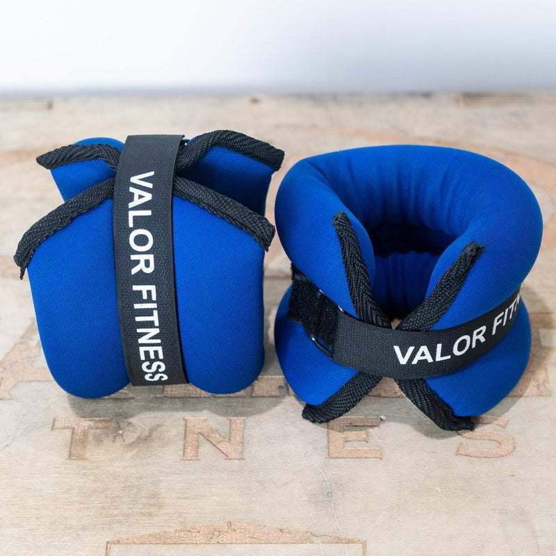 Load image into Gallery viewer, Valor Fitness EA-10, 2 lb Ankle/Wrist Weight Pair
