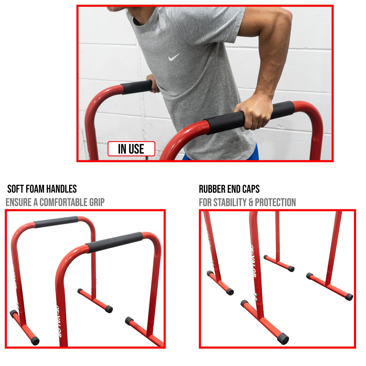 Valor Fitness EB-28, Dip Bars