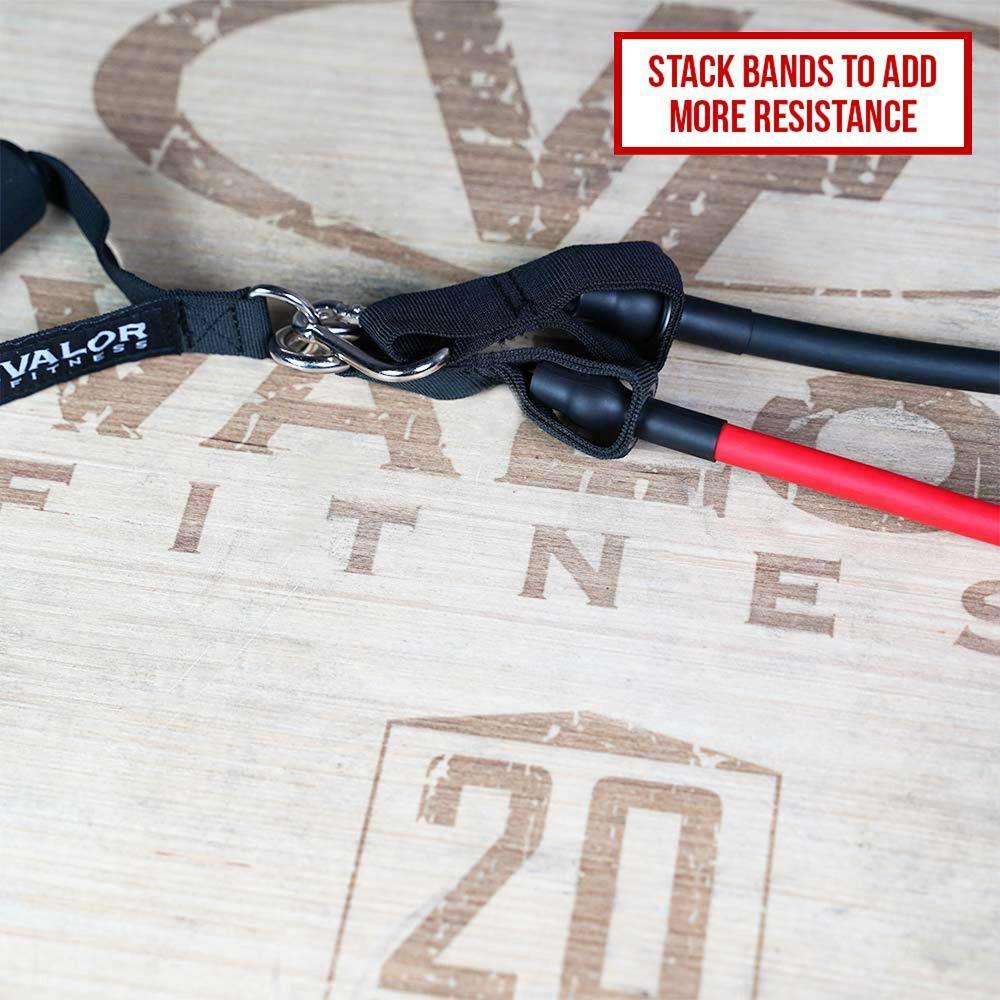 Valor Fitness ED-18, 5-Band Resistance Band Set