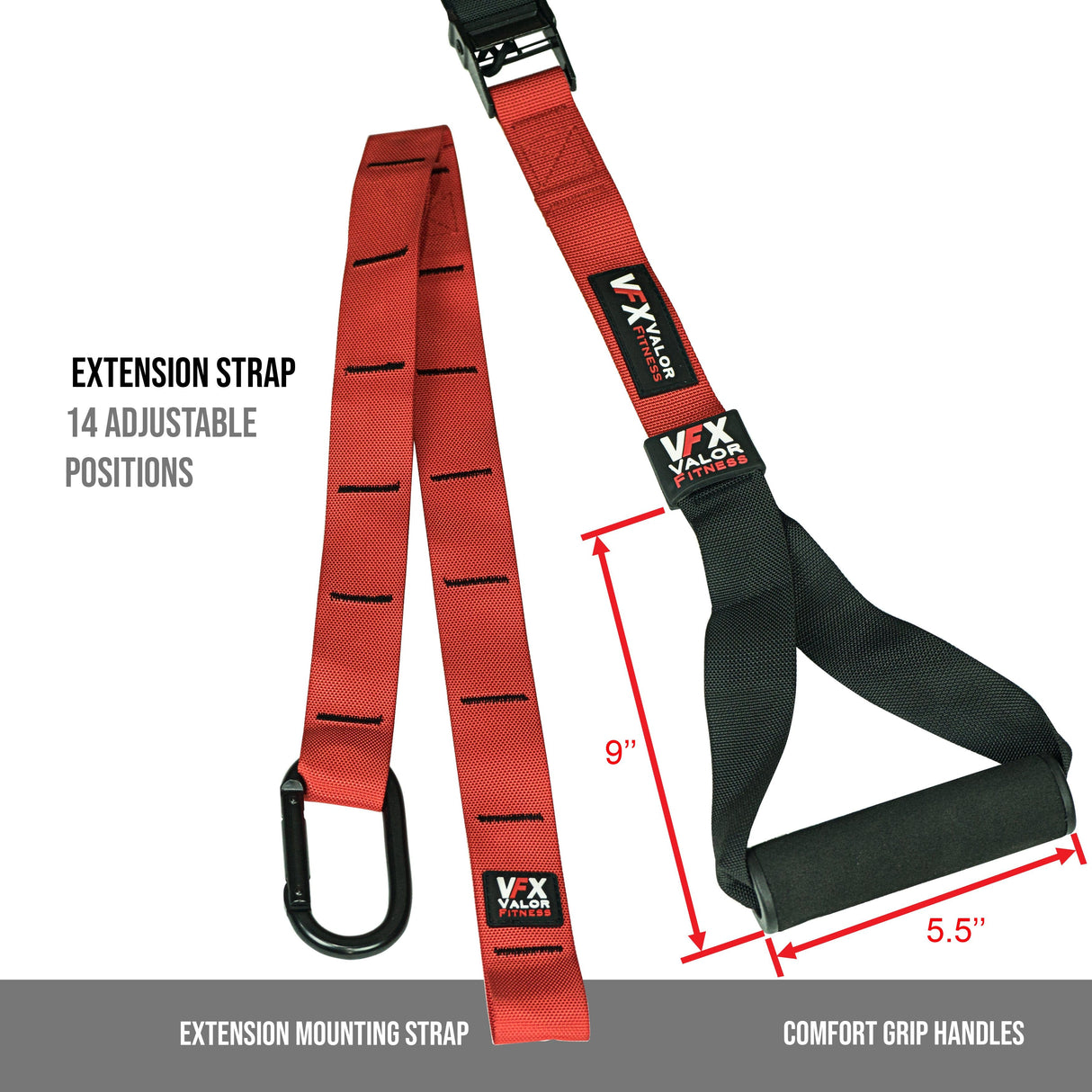 Valor Fitness ED-20, VFX Training Straps