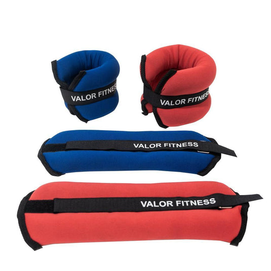 Valor Fitness EH-36, 2 lb & 3 lb Ankle/Wrist Weights Set