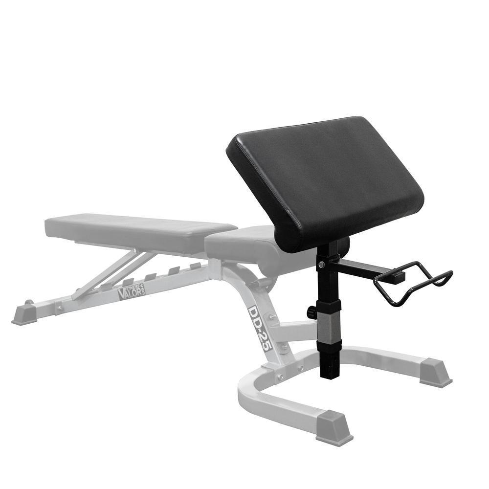 Valor Fitness EX-2, Preacher Curl Bench Attachment