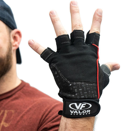 Valor Fitness Glv-1m Mens Weightlifting Gloves Medium, Black