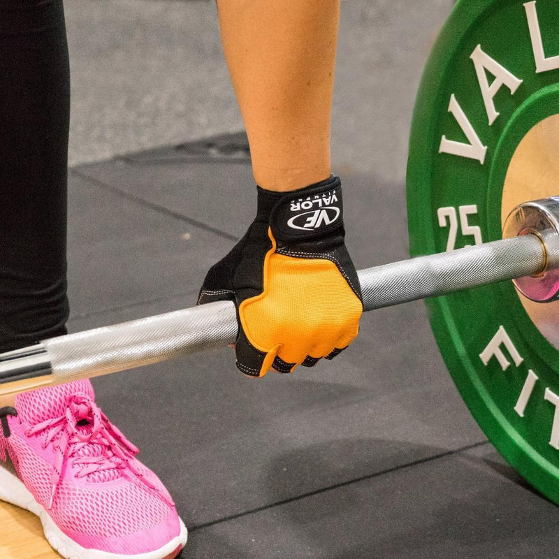Load image into Gallery viewer, Valor Fitness GLV-2F, Women&#39;s Weightlifting Gloves (XS-XL)

