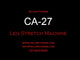 Valor Fitness CA-27, Leg Stretch Machine
