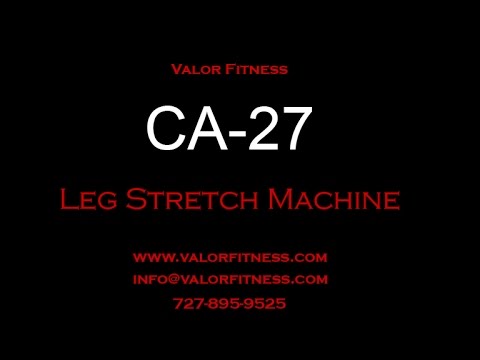 Load and play video in Gallery viewer, Valor Fitness CA-27, Leg Stretch Machine
