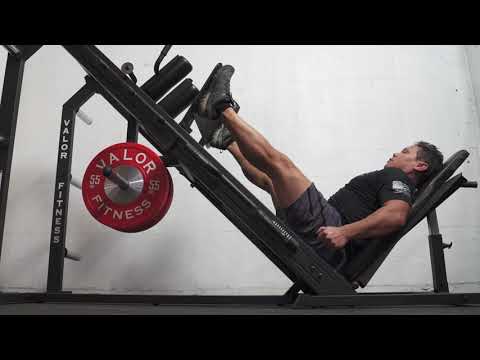 Vertical Leg Press Machine