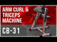 CB-31, Plate Loaded Arm Curl and Triceps Machine