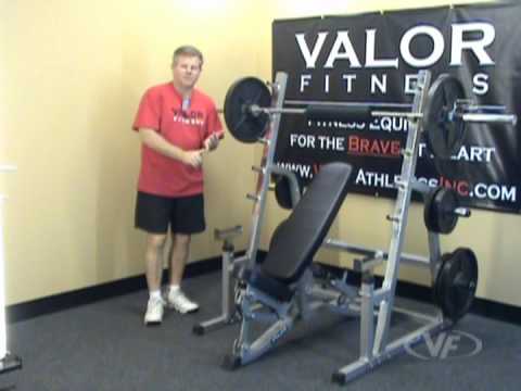 Load and play video in Gallery viewer, Valor Fitness BD-6, Squat/Bench Press Rack
