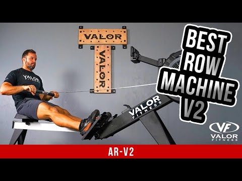 Load and play video in Gallery viewer, Valor Fitness Air Rowing Machine
