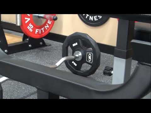 Adjustable Seated Preacher Curl Bench