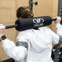 Support D'épaule Pour Barre De Musculation – Pad Confort En Caoutchouc Pour Squat, Noir - 3