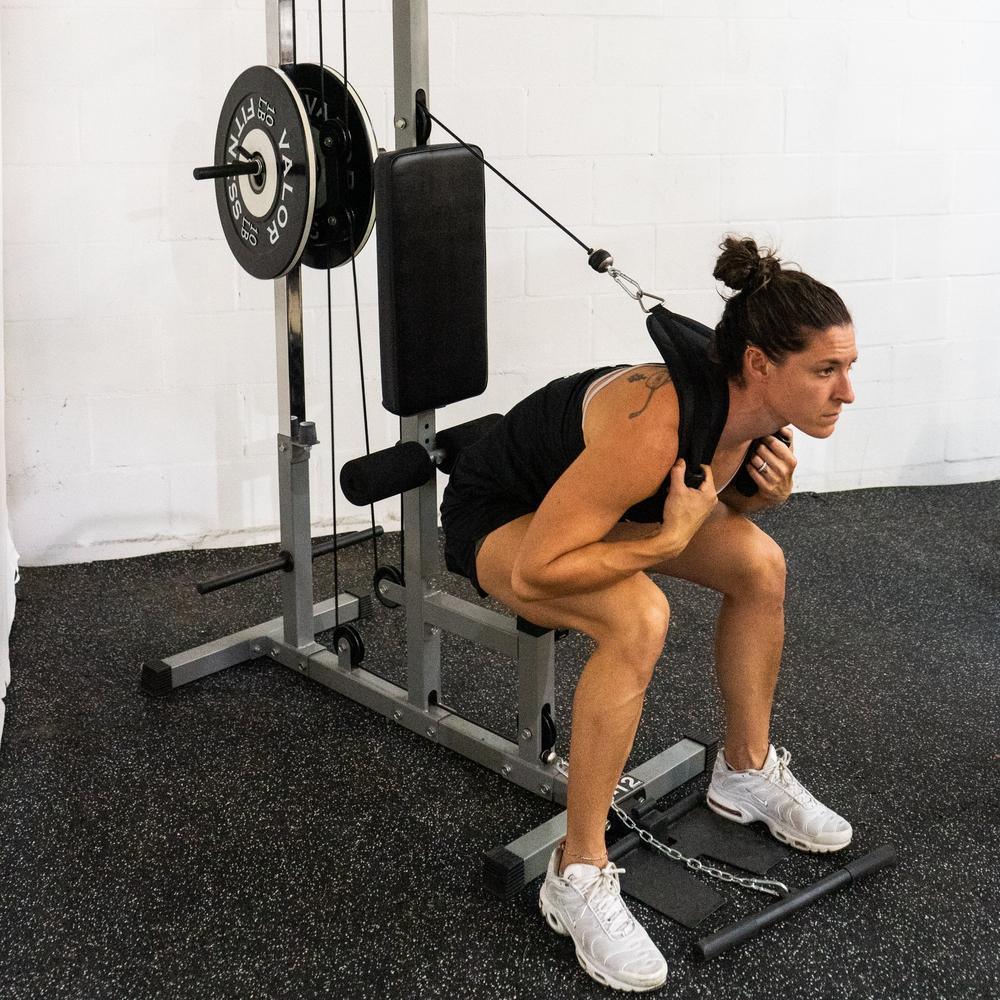 Kneeling Cable Cable Machine Abs Workout Kneeling Cable Crunch At