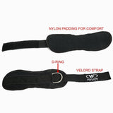 Best ankle straps for cable machine soft padding and velcro closure