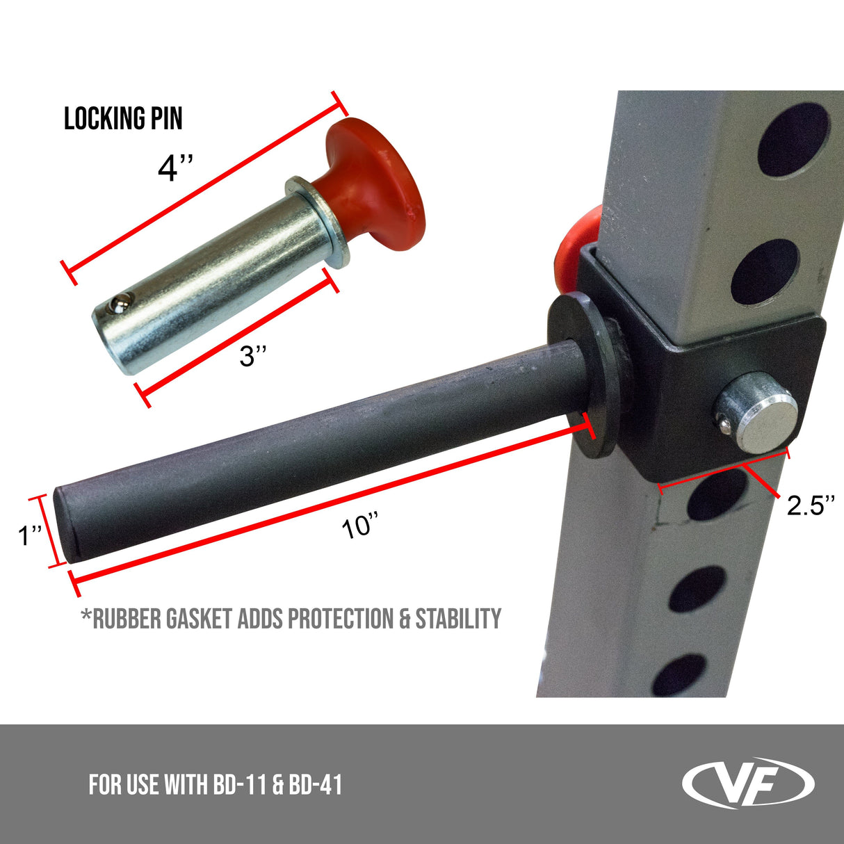 MB-K2.5, Plate Storage Attachment for BD-11 & BD-41 Power Racks