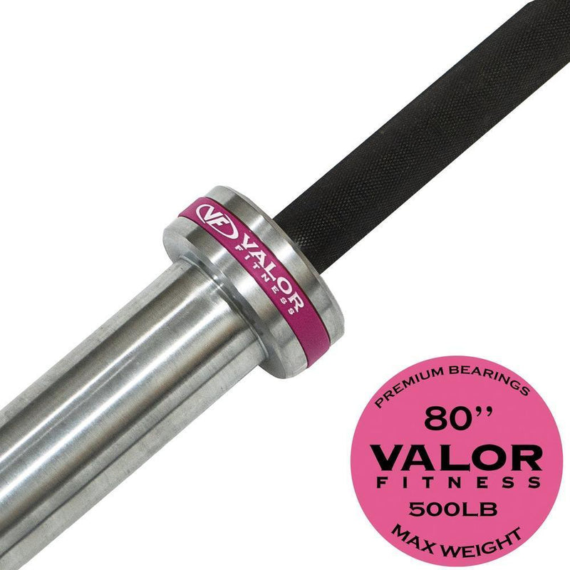 Load image into Gallery viewer, Valor Fitness OB-80W-NB, Women’s Needle Bearing Barbell
