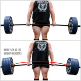 deadlift bar flex bar