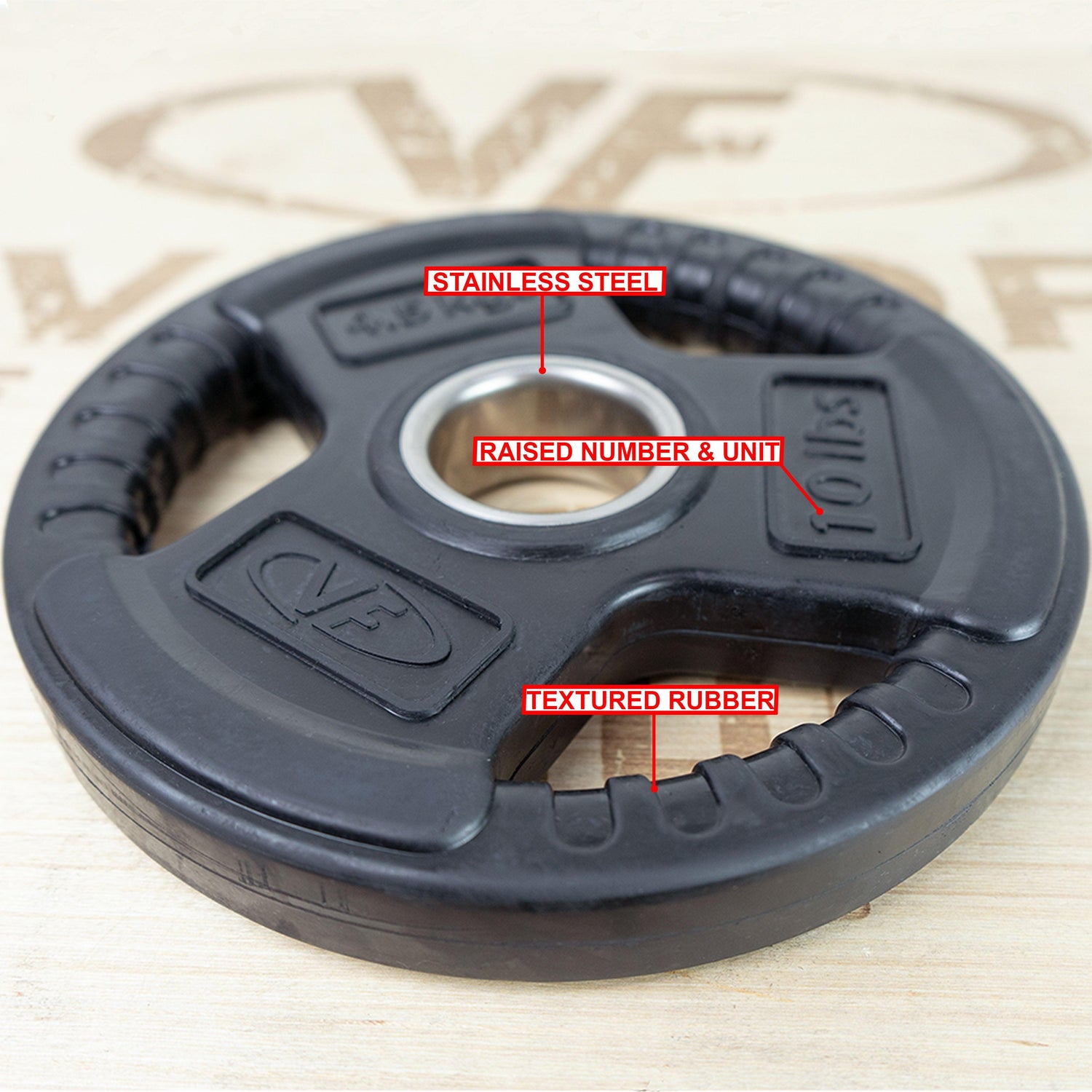 Olympic Weight Plates with Grips - Quality Equipment