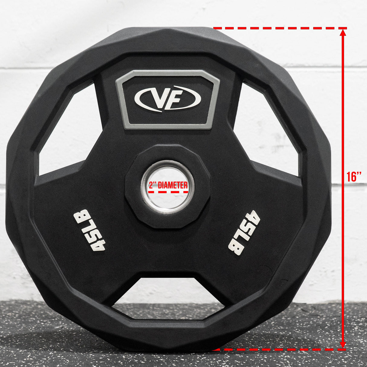 Valor Fitness OPPU, Polyurethane Olympic Plates