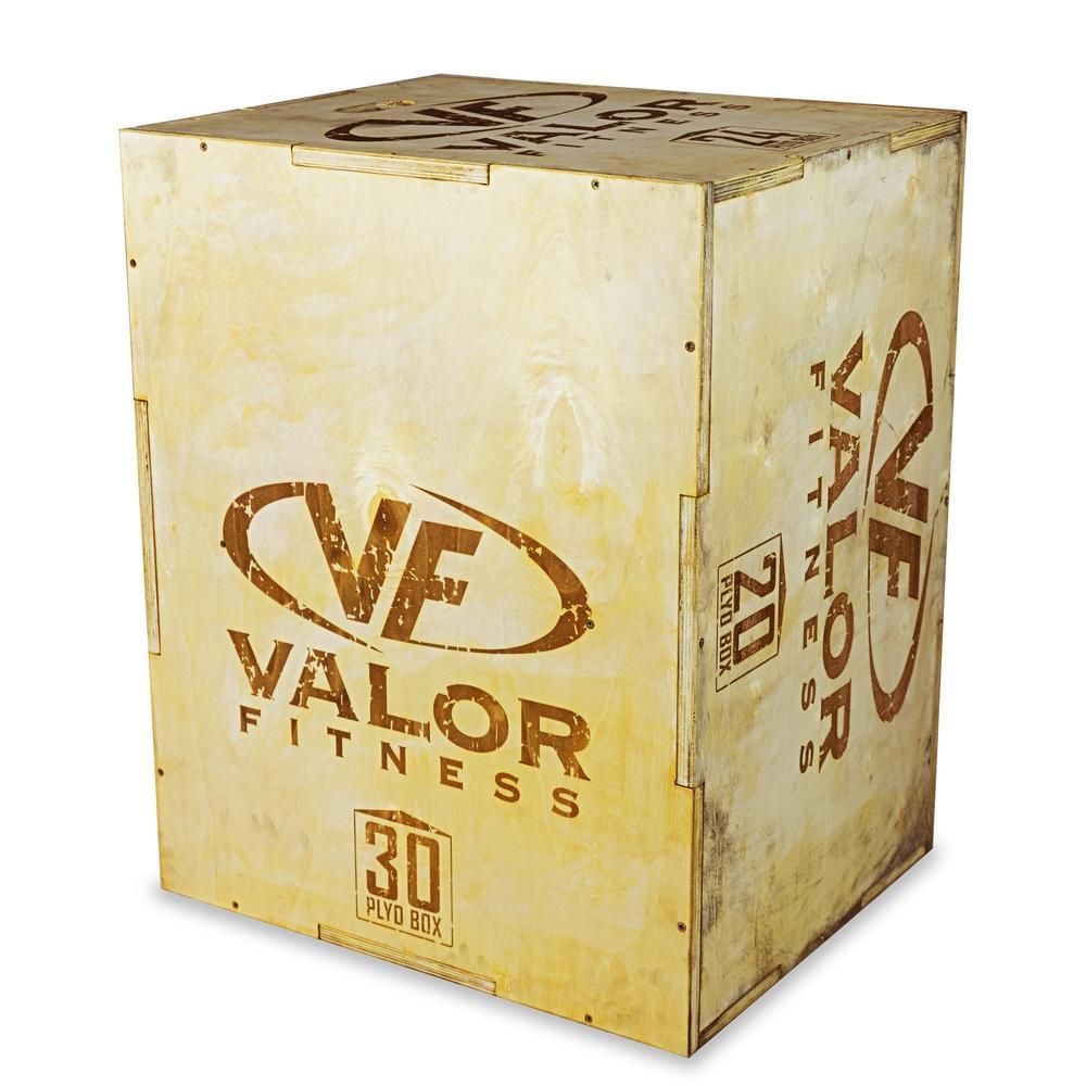 Valor Fitness PBX-A, Wooden Plyo Box (20” x 24” x 30”)