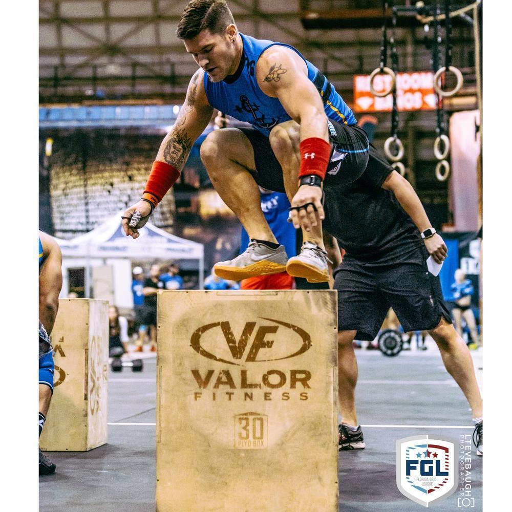 Valor Fitness PBX-A, Wooden Plyo Box (20” x 24” x 30”)