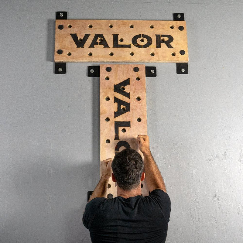 Load image into Gallery viewer, Valor Fitness PG-2, 2-Piece Climbing Peg Board
