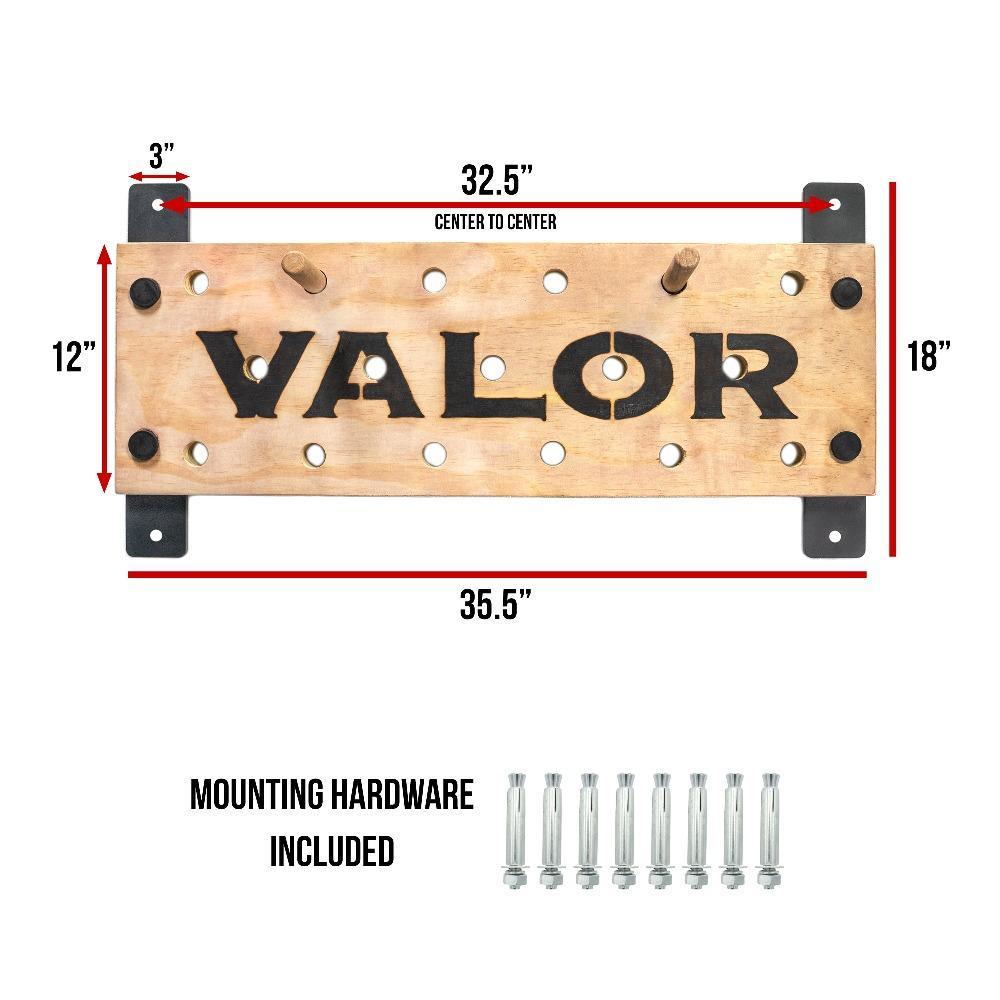 Valor Fitness PG-2, 2-Piece Climbing Peg Board