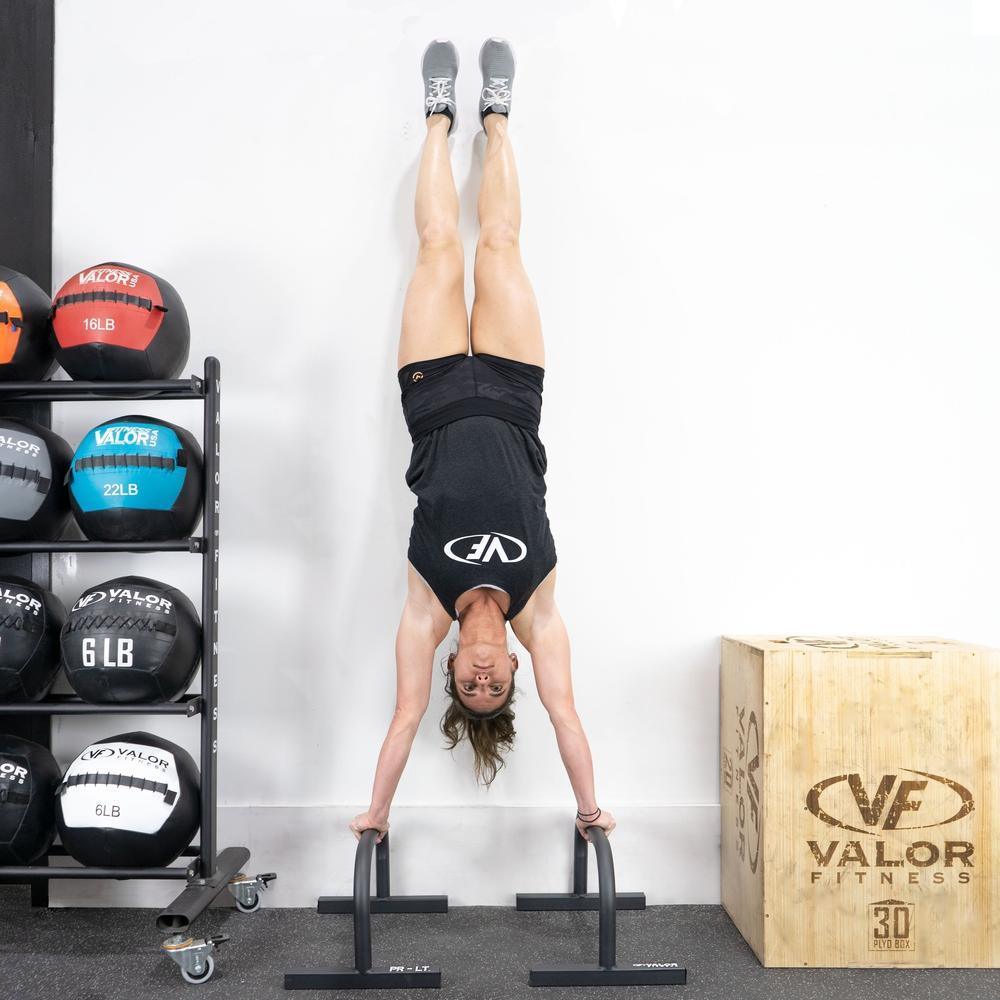 Gymnastics Wooden Parallettes Calisthenics | Wood Handstand Bar