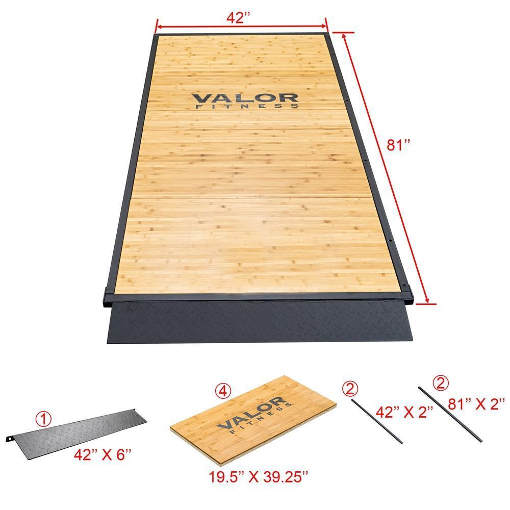 Valor Fitness PTFM-58, Weightlifting Platform for the BD-58